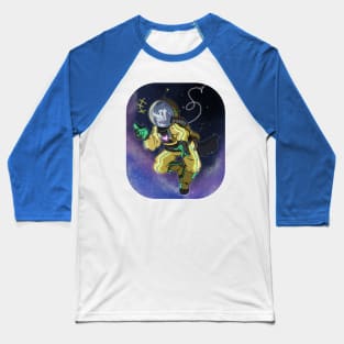 Astronaut Spamton: Yellow Baseball T-Shirt